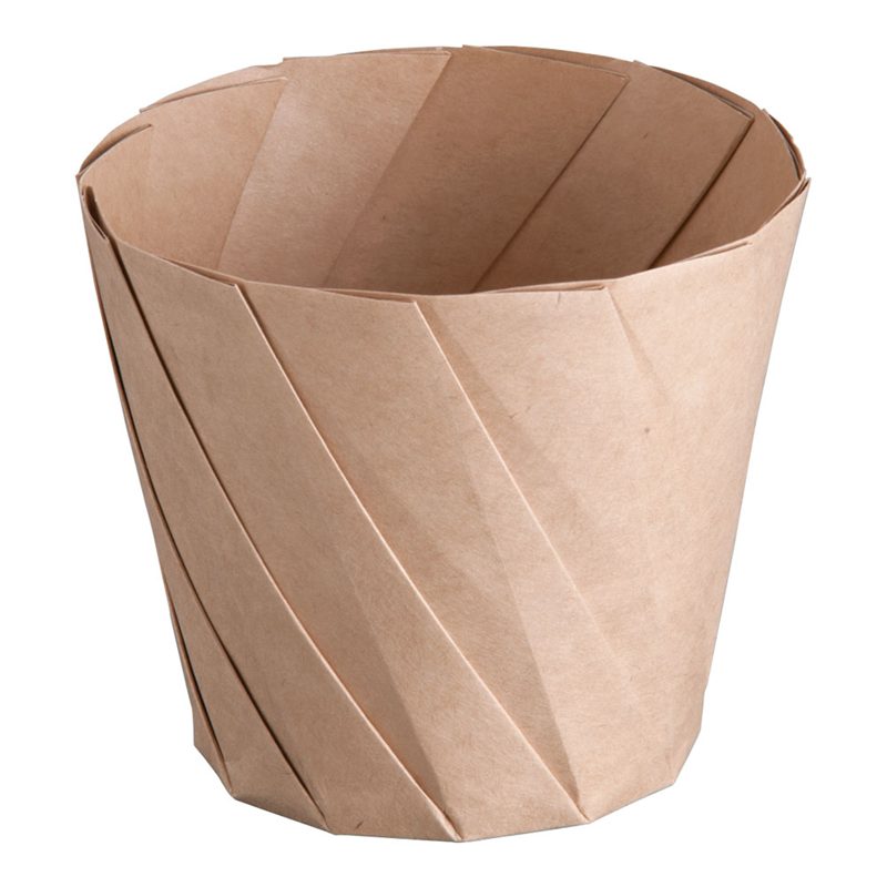 おりがみカップ(20枚入) 小 茶 1袋(ご注文単位1袋)【直送品】