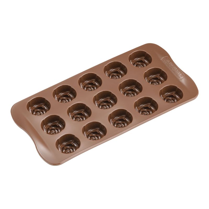 シリコマート チョコレートモルド ローズ SCG13 1箱(ご注文単位1箱)【直送品】