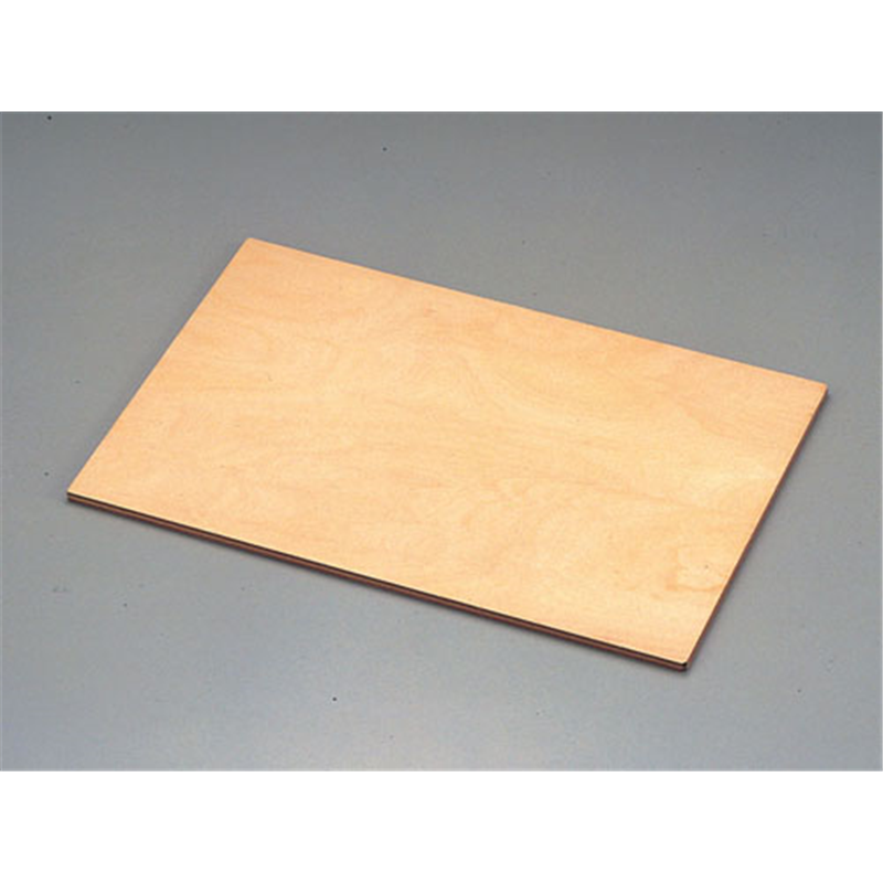 SAケーキめん台(シナ合板) 450×300×H8mm 1袋(ご注文単位1袋)【直送品】