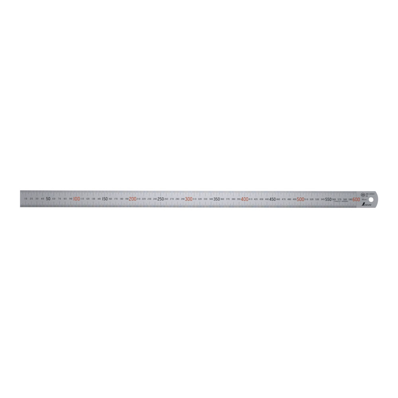 シルバー直尺 №13021 60cm 1個(ご注文単位1個)【直送品】