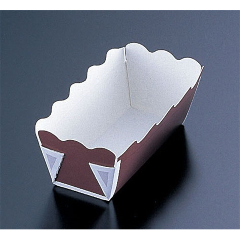 ペーパートレイ ミニパウンド80 茶 (100枚入) 1袋(ご注文単位1袋)【直送品】