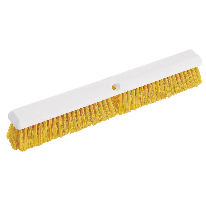 トラスト　フロアーカラーブラシ　6696 61cm（ハンドル別売）イエロー 1個（ご注文単位1個）【直送品】