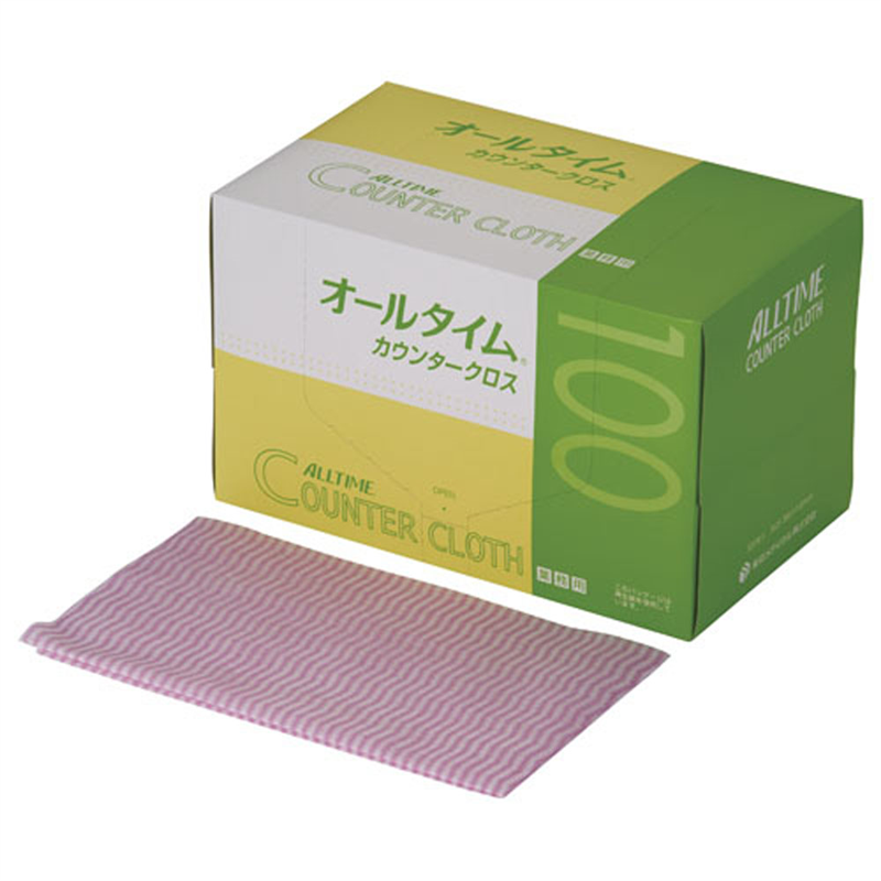オールタイムカウンタークロスFT-101 レギュラー ピンク 1箱(ご注文単位1箱)【直送品】
