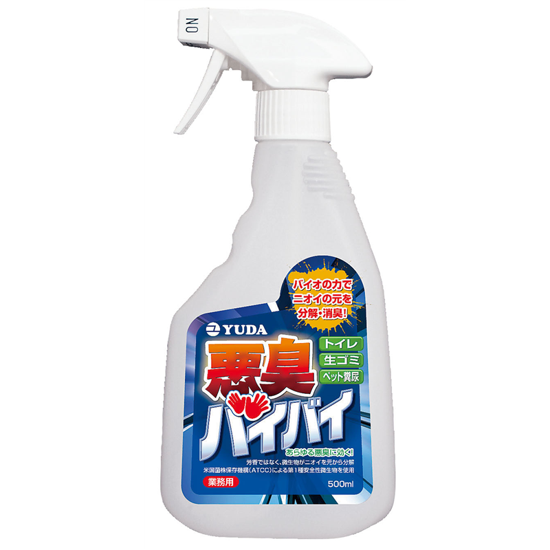 消臭用バイオ製剤　悪臭バイバイ 500ml 1個（ご注文単位1個）【直送品】