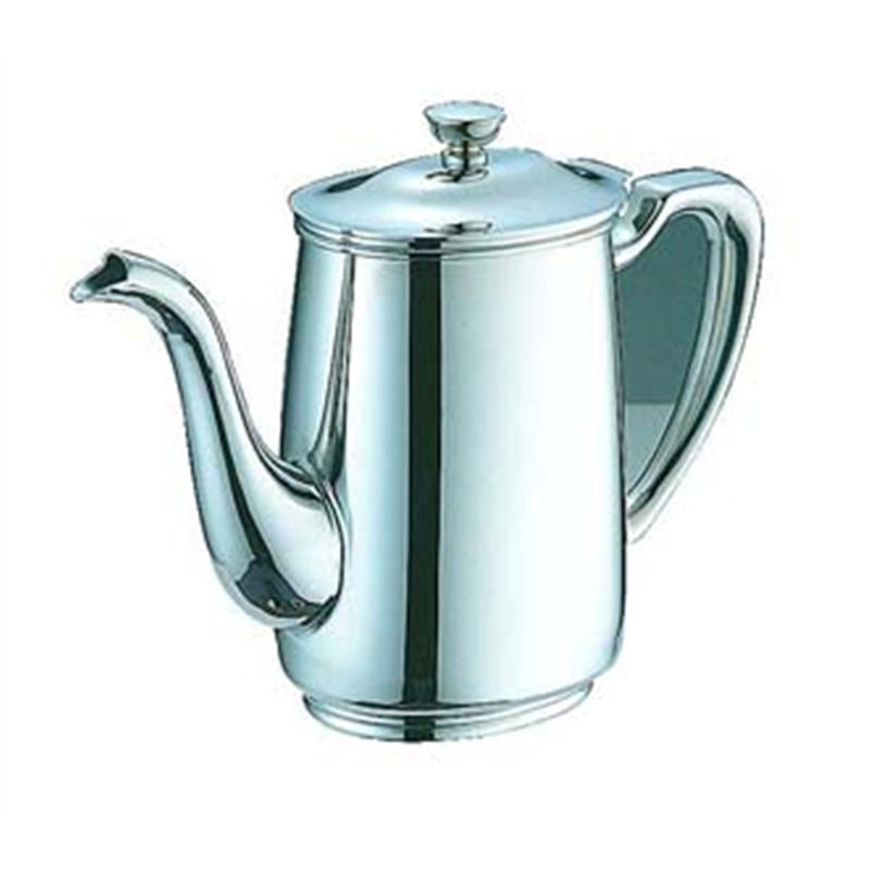 UK18-8B渕ロイヤルコーヒーポット ロングスポット　　5人用 1箱（ご注文単位1箱）【直送品】
