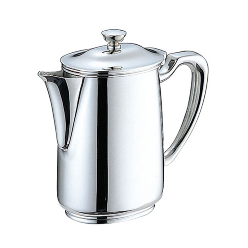 UK18-8B渕ロイヤルコーヒーポット ショートスポット　　5人用 1箱（ご注文単位1箱）【直送品】