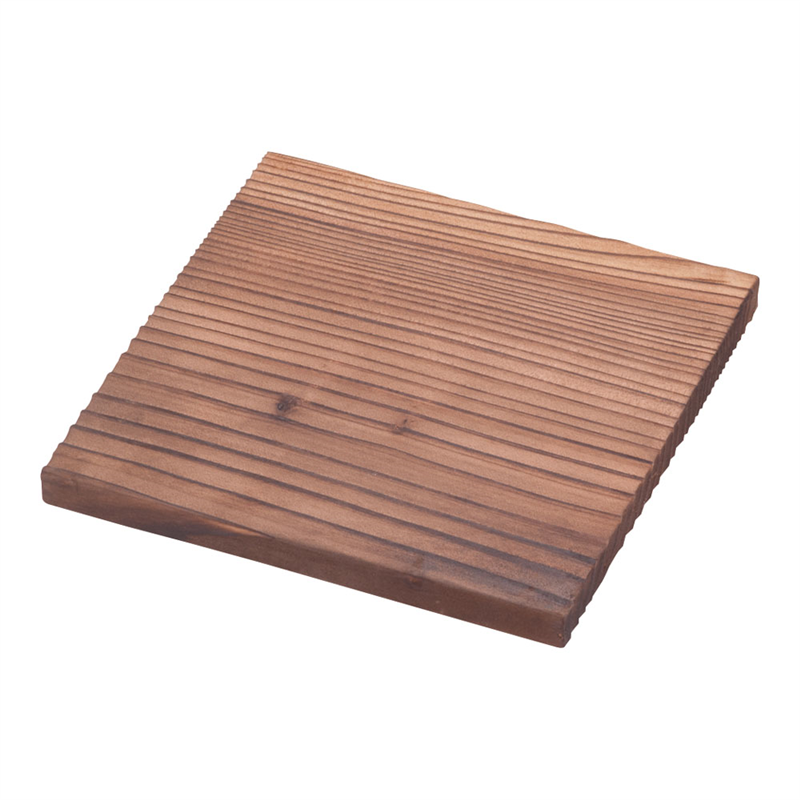 焼杉 角敷板 13cm 1個(ご注文単位1個)【直送品】