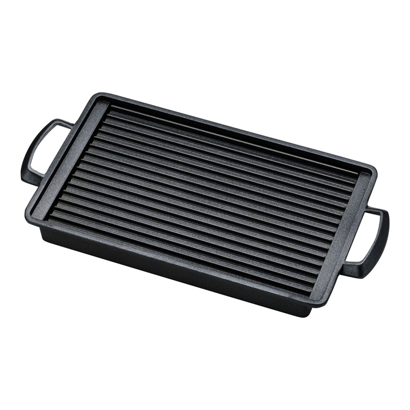 アルミ 焼肉プレート さざ波 (角)大 M11-315 1個(ご注文単位1個)【直送品】