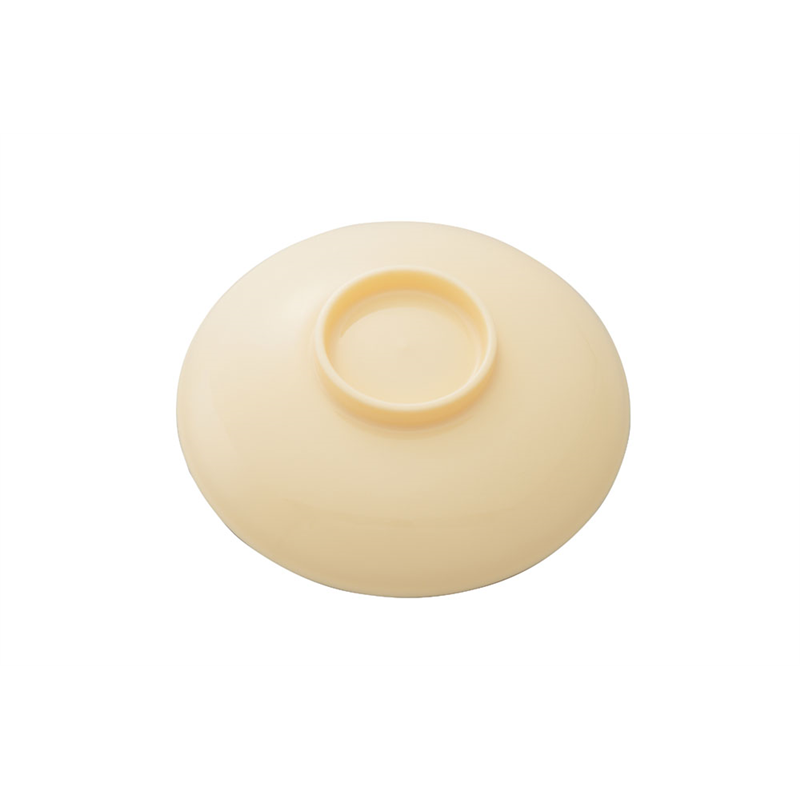 PP食器　丼（クリーム） №1715BK　蓋 1袋（ご注文単位1袋）【直送品】