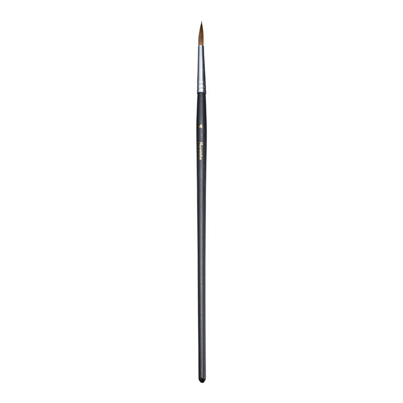 クレタケ 馬毛画筆 丸4号 JO1-4 1袋(ご注文単位1袋)【直送品】