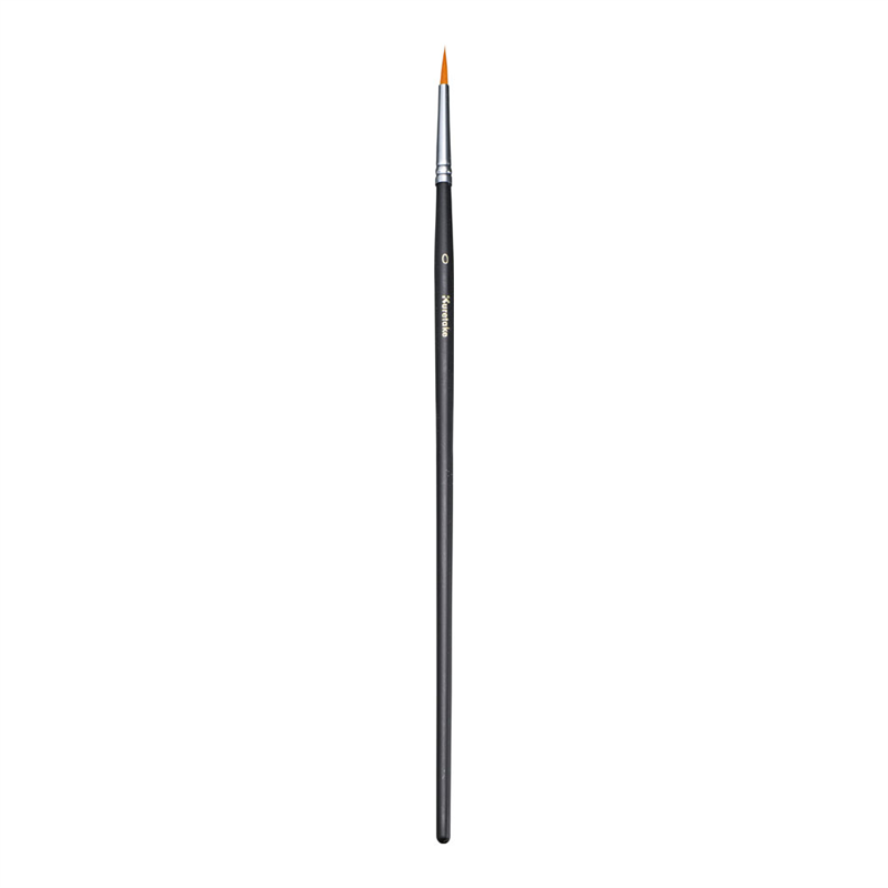 クレタケ ナイロン画筆 丸0号 JP1 1袋(ご注文単位1袋)【直送品】