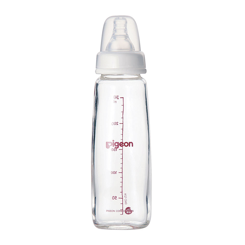 ピジョン　スリムタイプ　哺乳びん 200ml（耐熱ガラス） 1個（ご注文単位1個）【直送品】