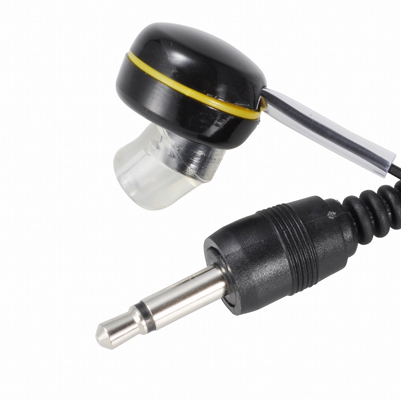 オーム電機 EAR-0019 01-0019 モノラルイヤ ホンラジオ用 1m（ご注文単位1袋）【直送品】