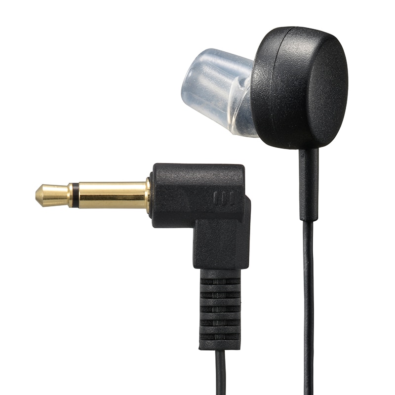 オーム電機 EAR-S112N 03-0442 AudioComm片耳ラジオイヤホン モノラル ソフト型 1m（ご注文単位1袋）【直送品】