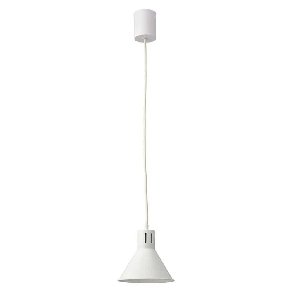 オーム電機 LT-YWE26-W 06-4173 ペンダントライト 傘型セード ホワイト 電球別売（ご注文単位1袋）【直送品】