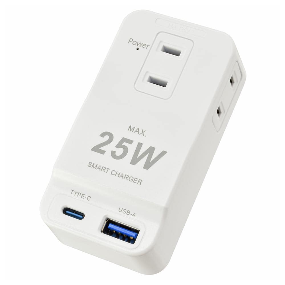 オーム電機 発煙ガードUSB付タップ 3個口 1個（ご注文単位1個）【直送品】