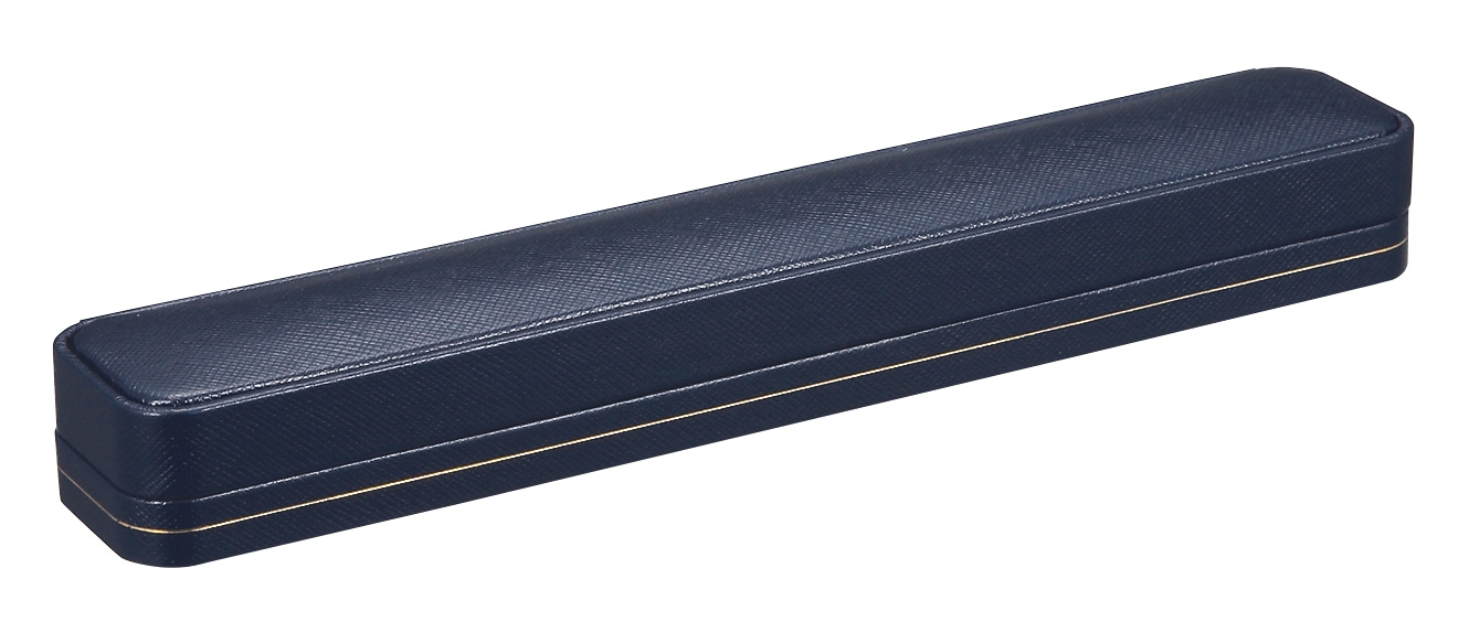 CS-15-NBL-DBL ネックレス・ブレスレットケース　ダークブルー 1個 （ご注文単位10個）【直送品】