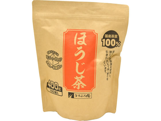 ますぶち園 オキロン三角ティーバッグ ほうじ茶 100P 5026 1パック※軽(ご注文単位1パック)【直送品】