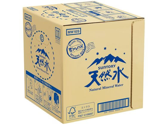 サントリー 天然水 10L バッグインボックス 1個※軽(ご注文単位1個)【直送品】