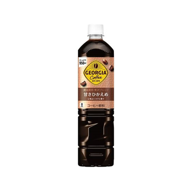 コカ・コーラ ジョージア 深み焙煎贅沢ブラック 甘さヒカエメ 950ml 1本※軽(ご注文単位1本)【直送品】