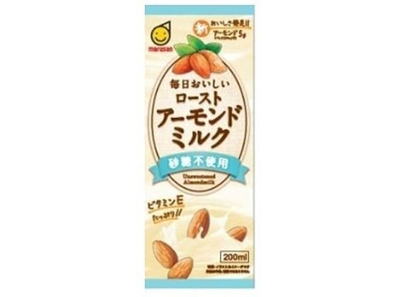 マルサンアイ 毎日おいしい ローストアーモンドミルク 砂糖不使用 1個※軽(ご注文単位1個)【直送品】