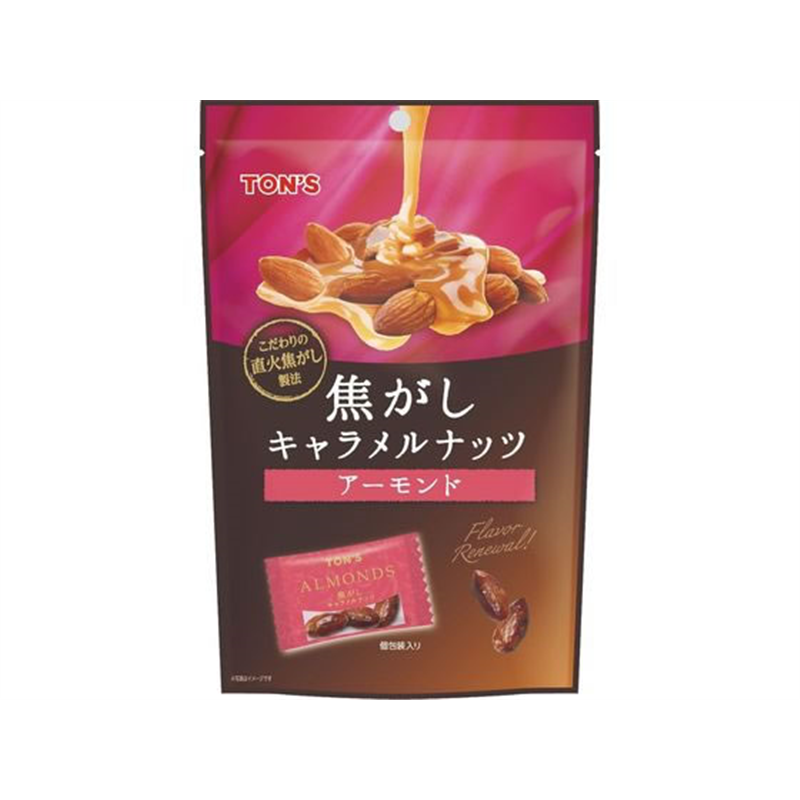 東洋ナッツ食品 焦がしキャラメルナッツアーモンド 1袋※軽（ご注文単位1袋)【直送品】