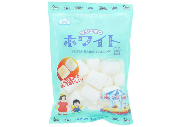 エイワ ホワイトマシュマロ 1袋※軽(ご注文単位1袋)【直送品】