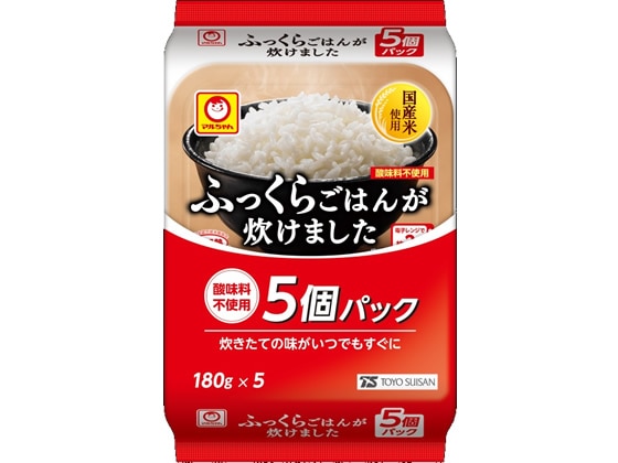 東洋水産 ふっくらご飯が炊けました180g 5食 1パック※軽（ご注文単位1パック)【直送品】