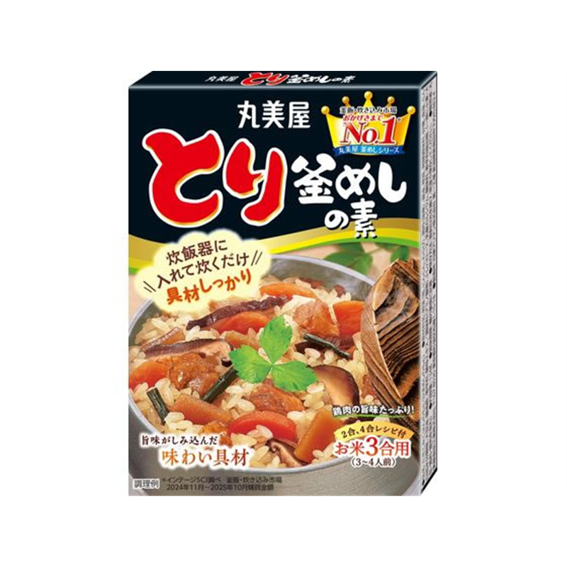 丸美屋 とり釜めしの素 134g 1箱※軽（ご注文単位1箱)【直送品】