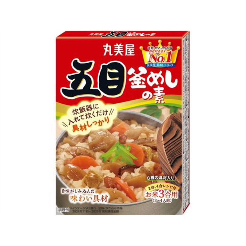 丸美屋 五目釜めしの素 147g 1箱※軽（ご注文単位1箱)【直送品】