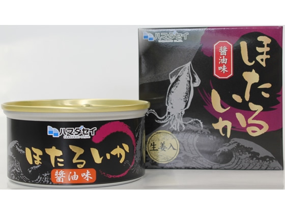 ハマダセイ ほたるいか 缶詰 醤油味 80g 1缶※軽(ご注文単位1缶)【直送品】