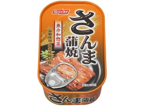 ニッスイ さんま蒲焼 100g 1缶※軽(ご注文単位1缶)【直送品】