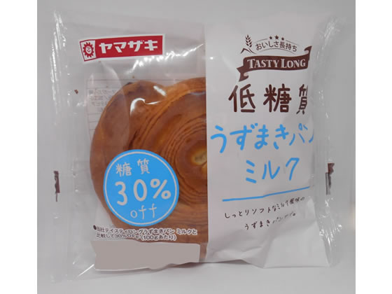 山崎製パン テイスティロング 低糖質うずまきミルク 1個※軽(ご注文単位1個)【直送品】
