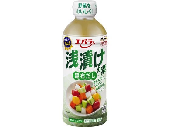 エバラ 浅漬けの素 昆布だし 500ml AK500R 1本※軽(ご注文単位1本)【直送品】
