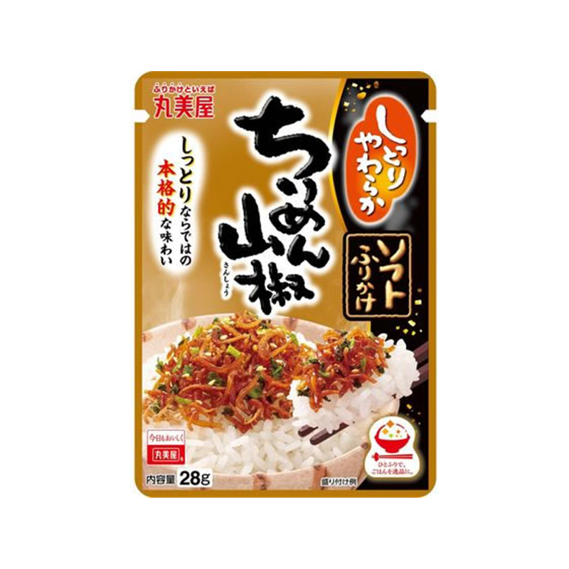 丸美屋 ソフトふりかけ ちりめん山椒 28g 1パック※軽（ご注文単位1パック)【直送品】