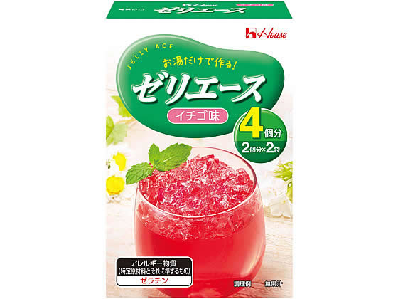 ハウス食品 ゼリエース イチゴ味 92g 1個※軽(ご注文単位1個)【直送品】