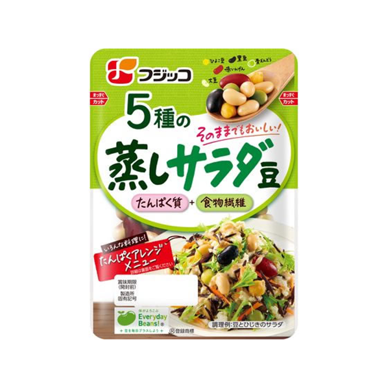 フジッコ 5種の蒸しサラダ豆 70g 1個※軽（ご注文単位1個）【直送品】