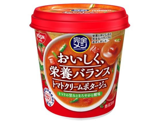 日清食品 完全メシ トマトクリームポタージュ 1個※軽(ご注文単位1個)【直送品】
