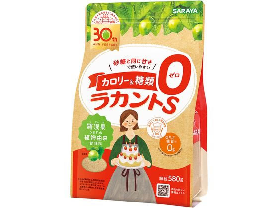 サラヤ ラカントS 顆粒 580g 1個※軽（ご注文単位1個）【直送品】