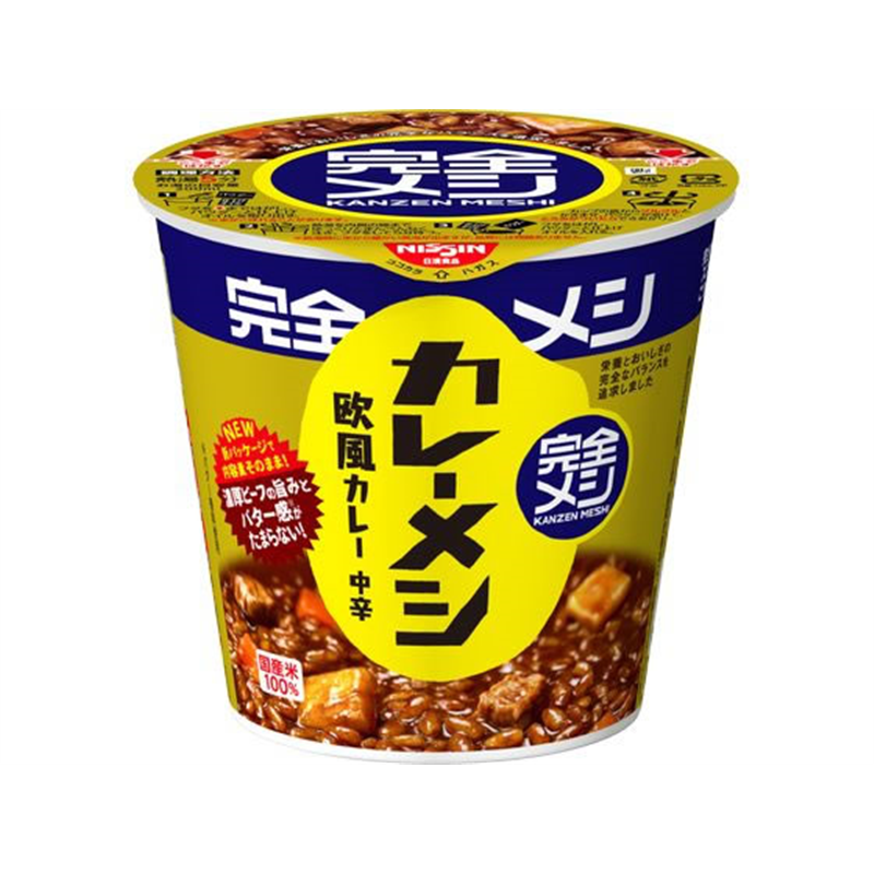 日清食品 完全メシ カレーメシ 欧風カレー 1食※軽(ご注文単位1食)【直送品】