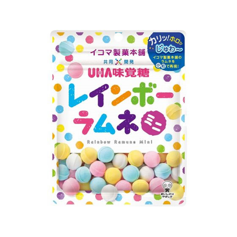 UHA味覚糖 レインボーラムネ ミニ 1個※軽(ご注文単位1個)【直送品】