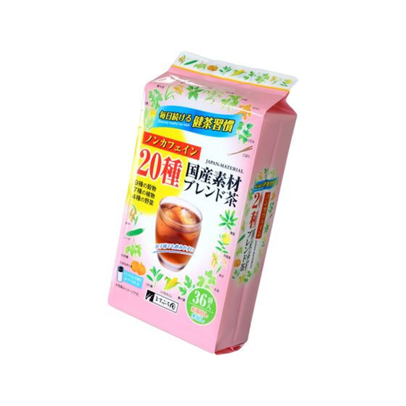 ますぶち園 ノンカフェイン20種国産素材ブレンド茶 36袋 1パック※軽（ご注文単位1パック）【直送品】