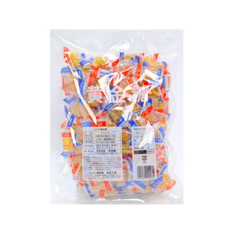 黄金糖 1kg ピロ 黄金糖 1袋※軽（ご注文単位1袋）【直送品】