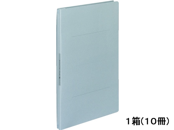 コクヨ ガバットファイルS(ストロングタイプ・紙製) A4タテ 青 10冊 1箱(ご注文単位1箱)【直送品】
