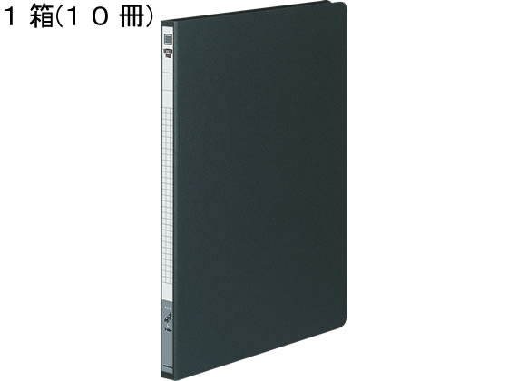 コクヨ レターファイル(色厚板紙) A4タテ ダークグレー 10冊 フ-550DM 1箱(ご注文単位1箱)【直送品】