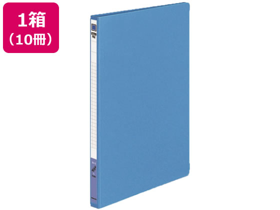 コクヨ レターファイル(色厚板紙) B5タテ とじ厚12mm 青 10冊 1箱(ご注文単位1箱)【直送品】