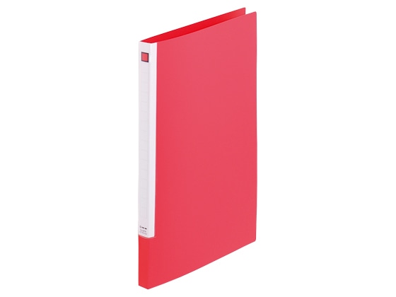 キングジム レターファイル スライドイン A4タテ 赤 397Nアカ 1冊(ご注文単位1冊)【直送品】