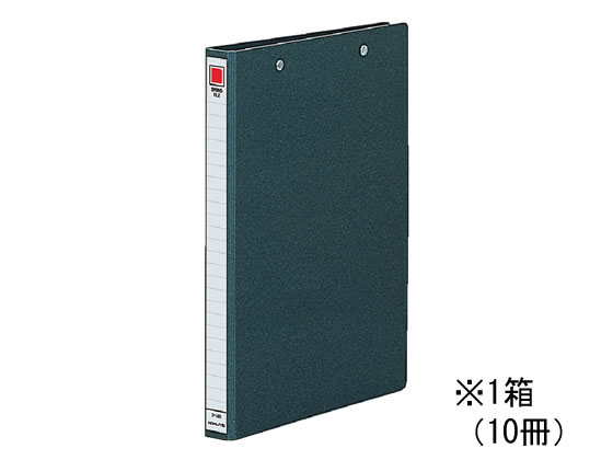 コクヨ スプリングファイル(両天とじ) A4タテ とじ厚20mm 黒 10冊 1箱(ご注文単位1箱)【直送品】
