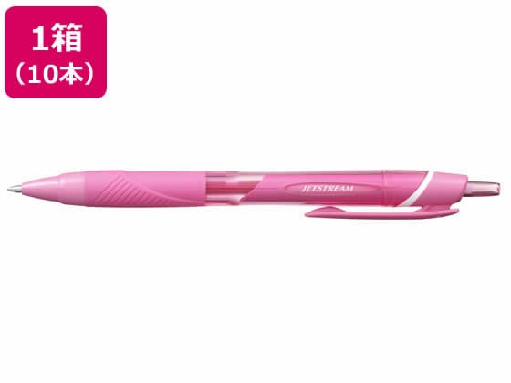 三菱鉛筆 ジェットストリームカラーインク0.7mm ベビーピンク 10本 1箱(ご注文単位1箱)【直送品】