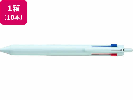 三菱鉛筆 ジェットストリーム3色 0.5 アイスブルー 10本 1箱(ご注文単位1箱)【直送品】